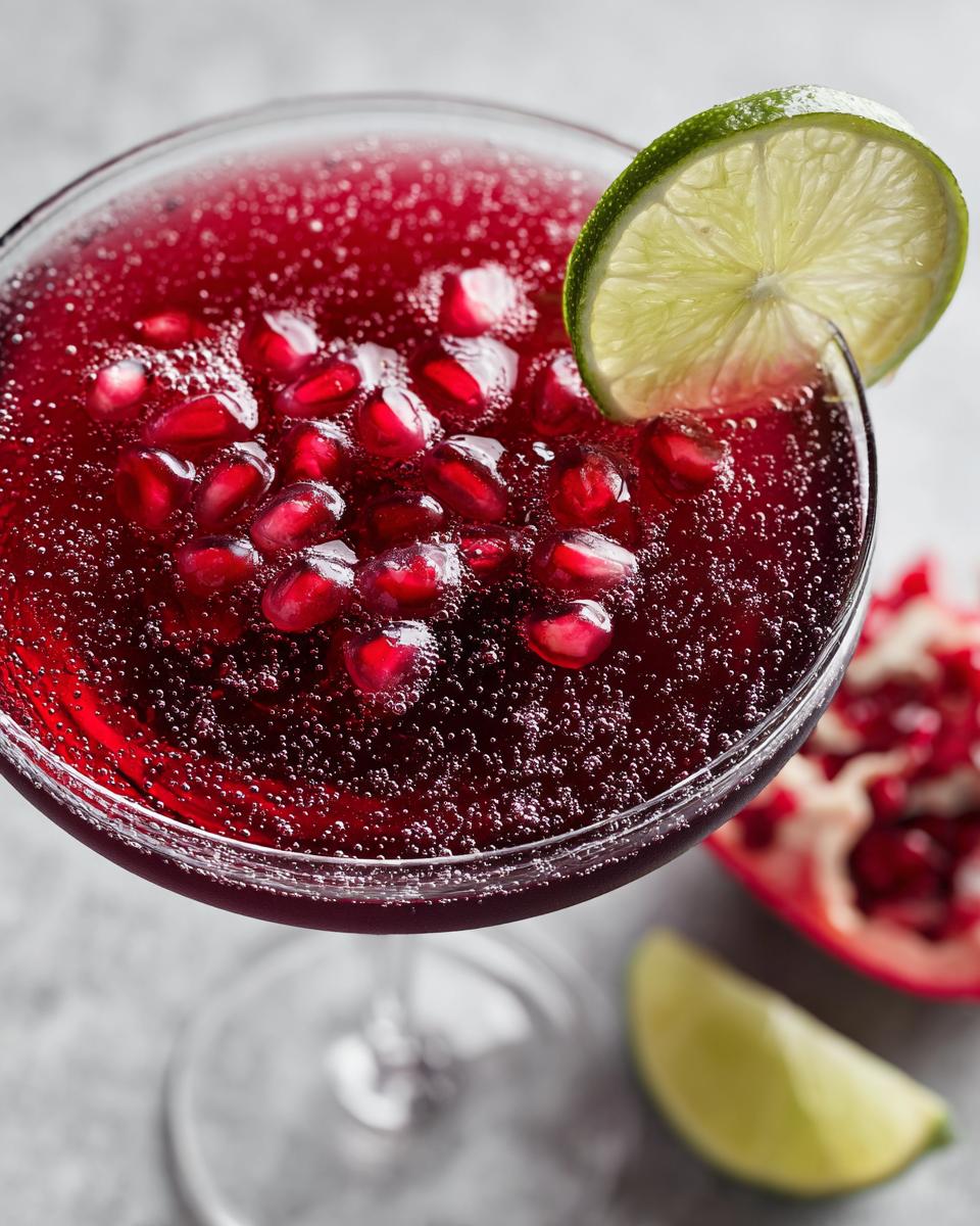 5-Minute Non-Alcoholic Pomegranate Martini Magic 9 Non-Alcoholic Pomegranate Martini - detail 4