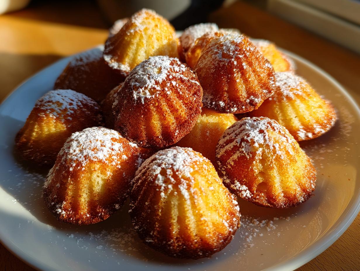 Orange Zest Madeleines