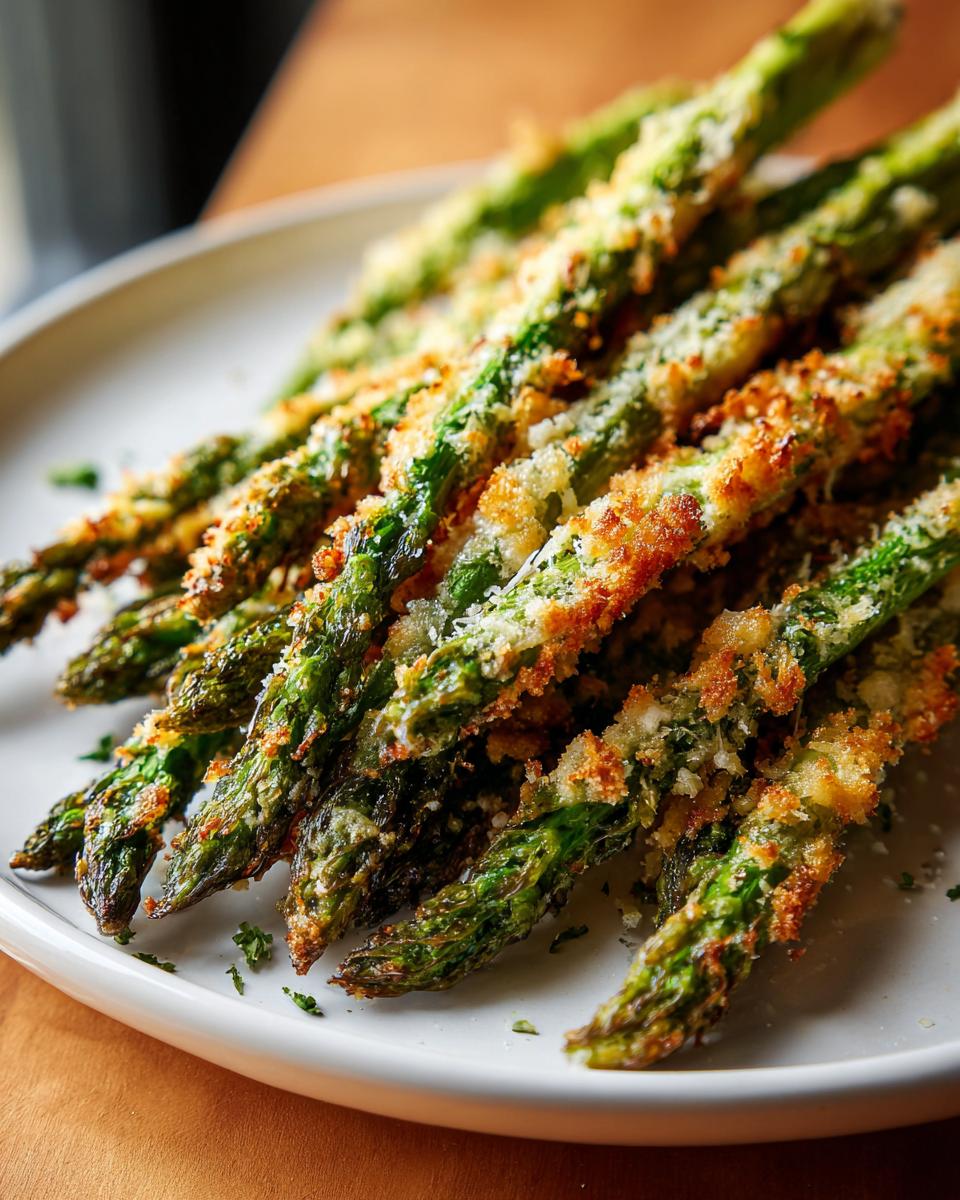 Irresistible 25-Minute Parmesan Crusted Asparagus Recipe 6 Parmesan Crusted Asparagus - detail 2