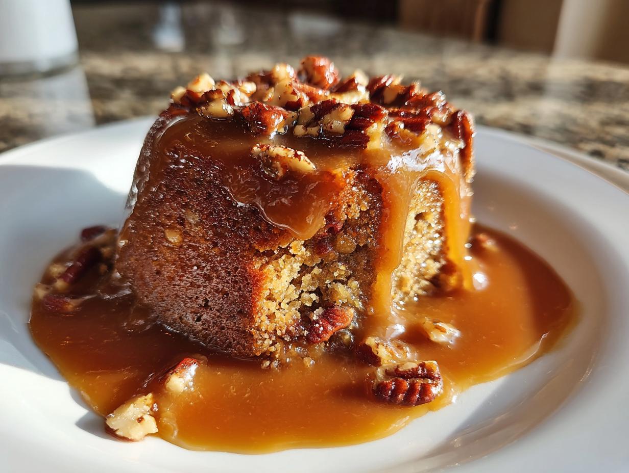 Pecan Sticky Toffee Pudding