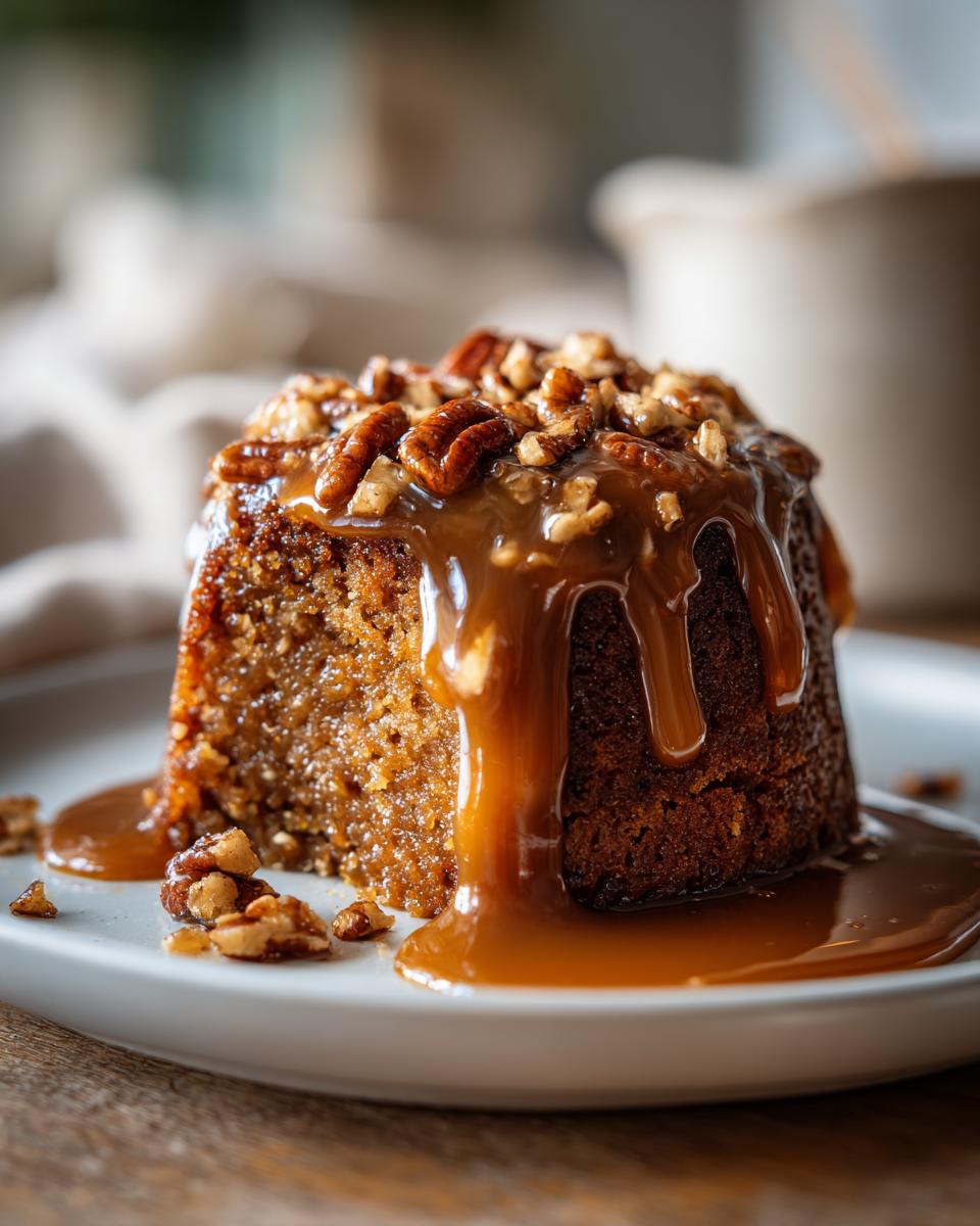 Irresistible Pecan Sticky Toffee Pudding in 1 Hour 7 Pecan Sticky Toffee Pudding - detail 2