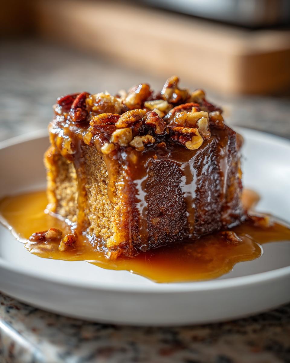Irresistible Pecan Sticky Toffee Pudding in 1 Hour 8 Pecan Sticky Toffee Pudding - detail 3