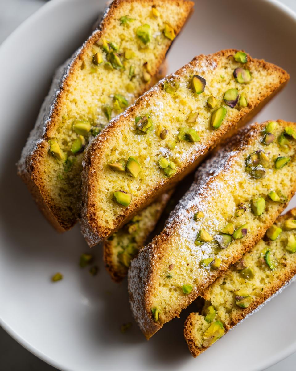 Pistachio Biscotti