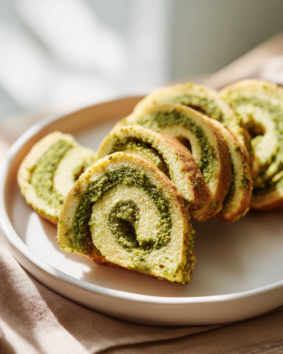 Irresistible Pistachio Pinwheel Cookies in 5 Simple Steps 4 Pistachio Pinwheel Cookies - detail 1