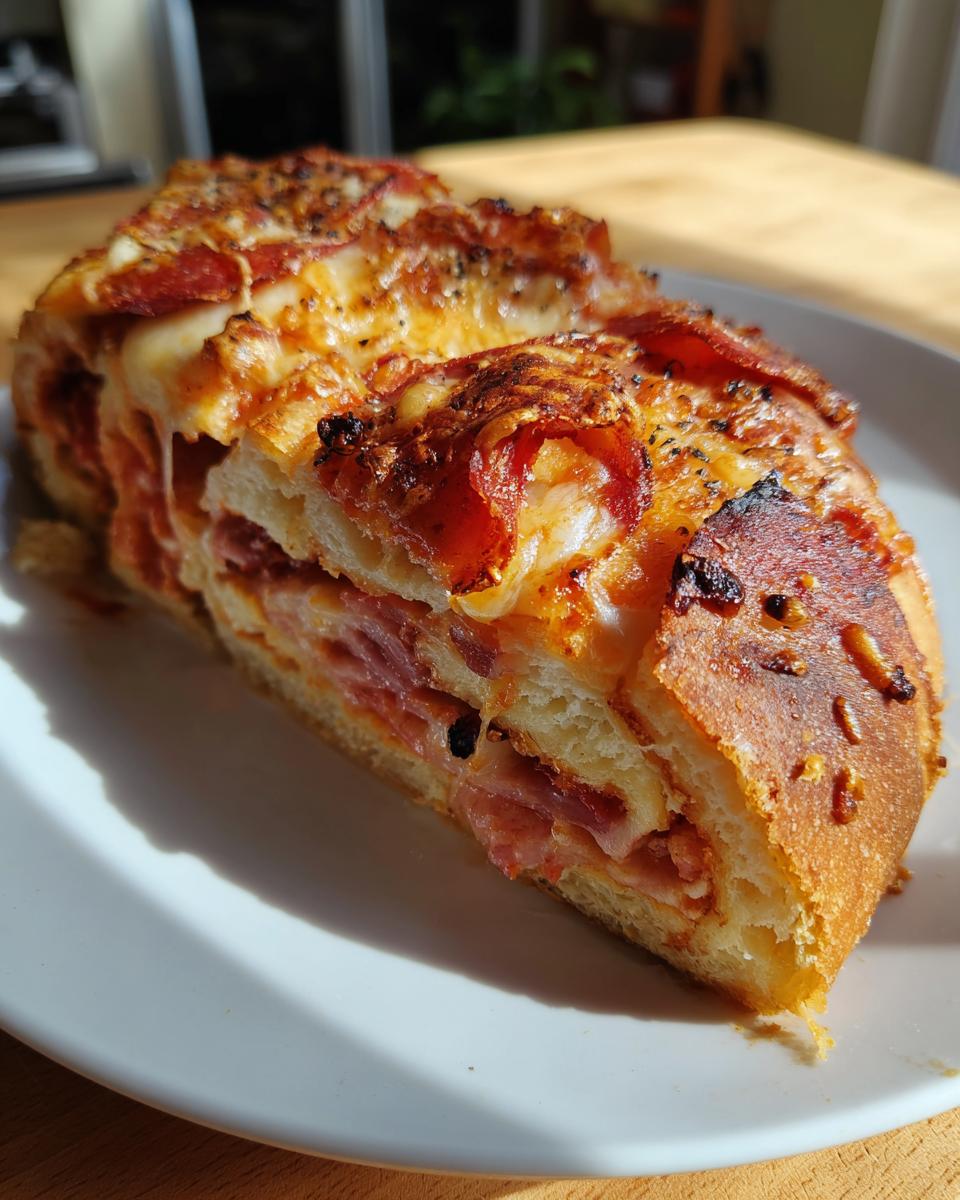 Easy Pizza Stromboli Recipe Ready in Just 45 Minutes 8 Pizza Stromboli - detail 3