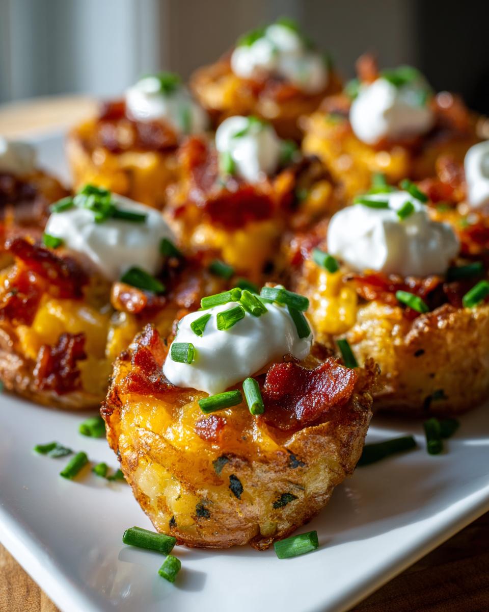 35-Minute Crispy Potato Skin Bites Your Guests Will Devour 5 Potato Skin Bites - detail 1