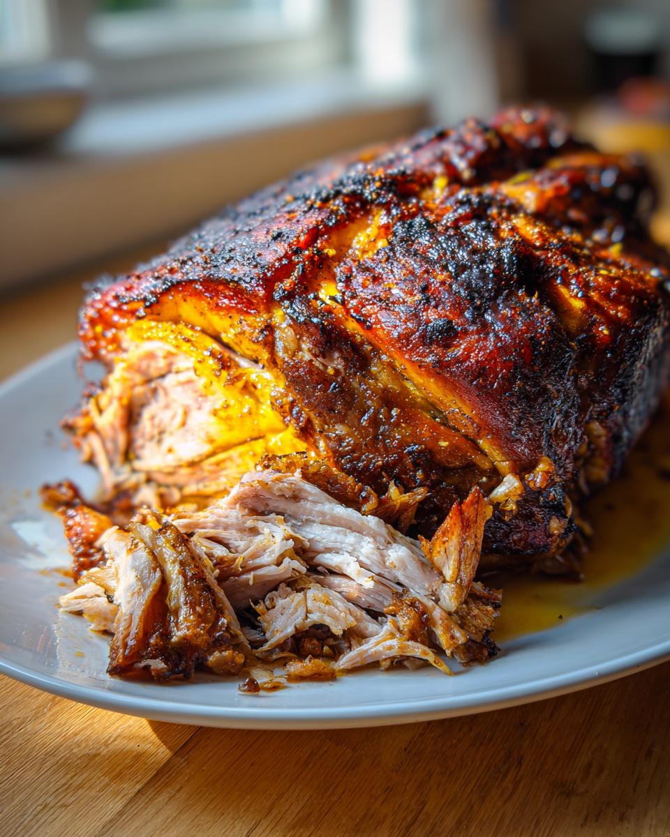 Crispy Puerto Rican Pernil in Just 5 Hours - Secret Recipe Inside 7 Puerto Rican Pernil - detail 2