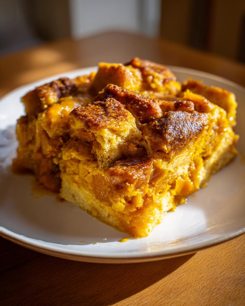 Irresistible Pumpkin Bread Pudding Recipe - Only 40 Minutes 9 Pumpkin Bread Pudding - detail 4