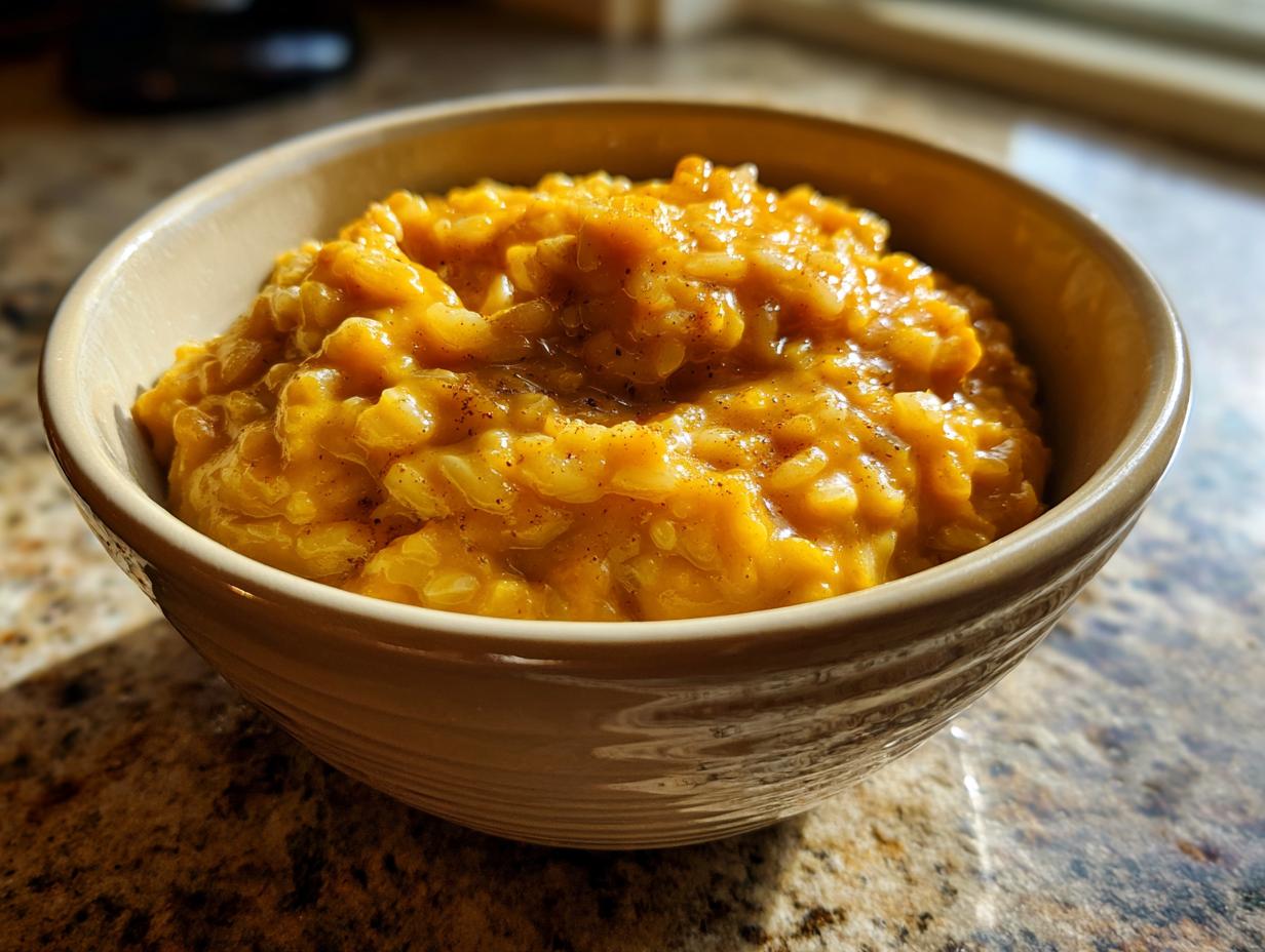 Pumpkin Rice Pudding