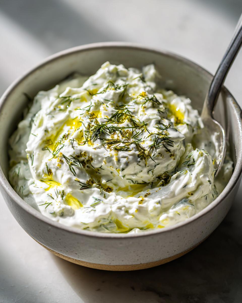 Quick Tzatziki Dip - detail 2