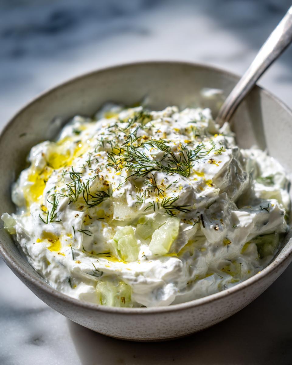 Quick Tzatziki Dip - detail 4