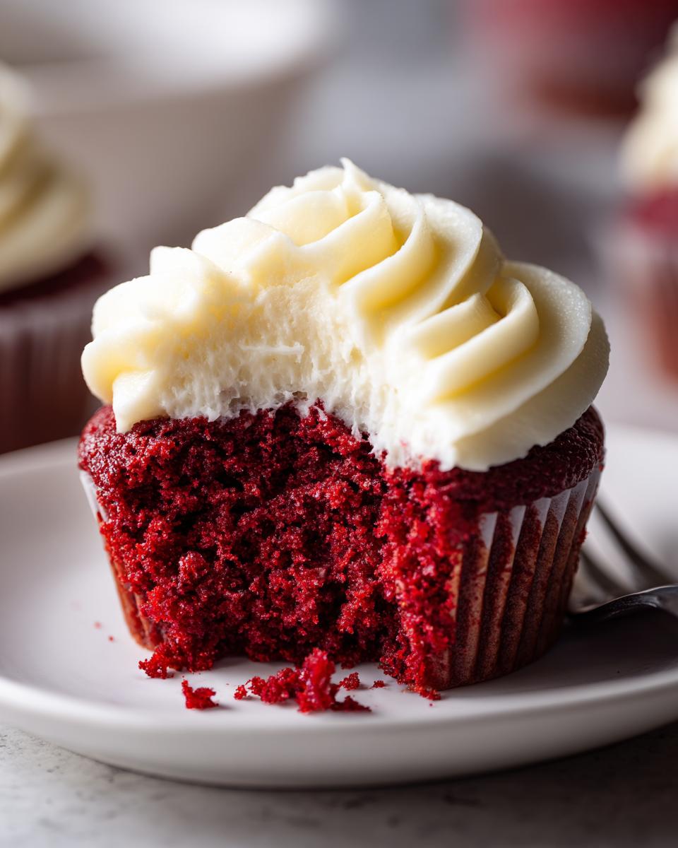 Irresistible Red Velvet Cupcakes Recipe in Just 5 Steps 6 Red Velvet Cupcakes - detail 2