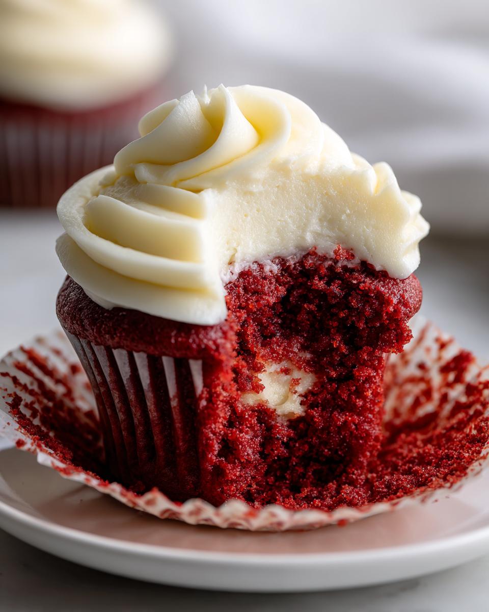 Irresistible Red Velvet Cupcakes Recipe in Just 5 Steps 7 Red Velvet Cupcakes - detail 3