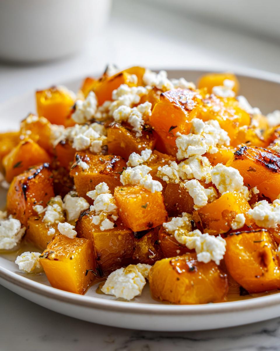 Irresistible Roasted Butternut Squash with Feta in 3 Easy Steps 8 Roasted Butternut Squash with Feta - detail 3