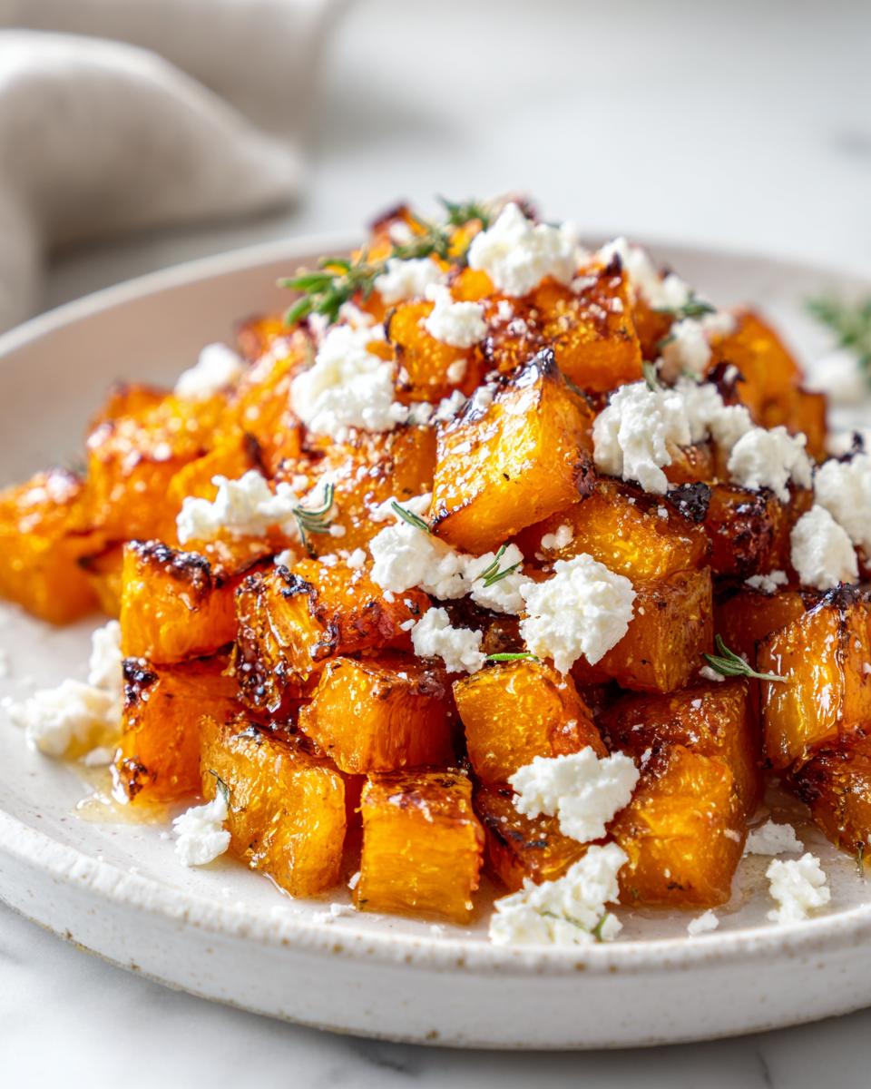 Irresistible Roasted Butternut Squash with Feta in 3 Easy Steps 9 Roasted Butternut Squash with Feta - detail 4