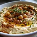 Creamy Roasted Garlic Hummus Recipe with 10 Cloves 10 Roasted Garlic Hummus