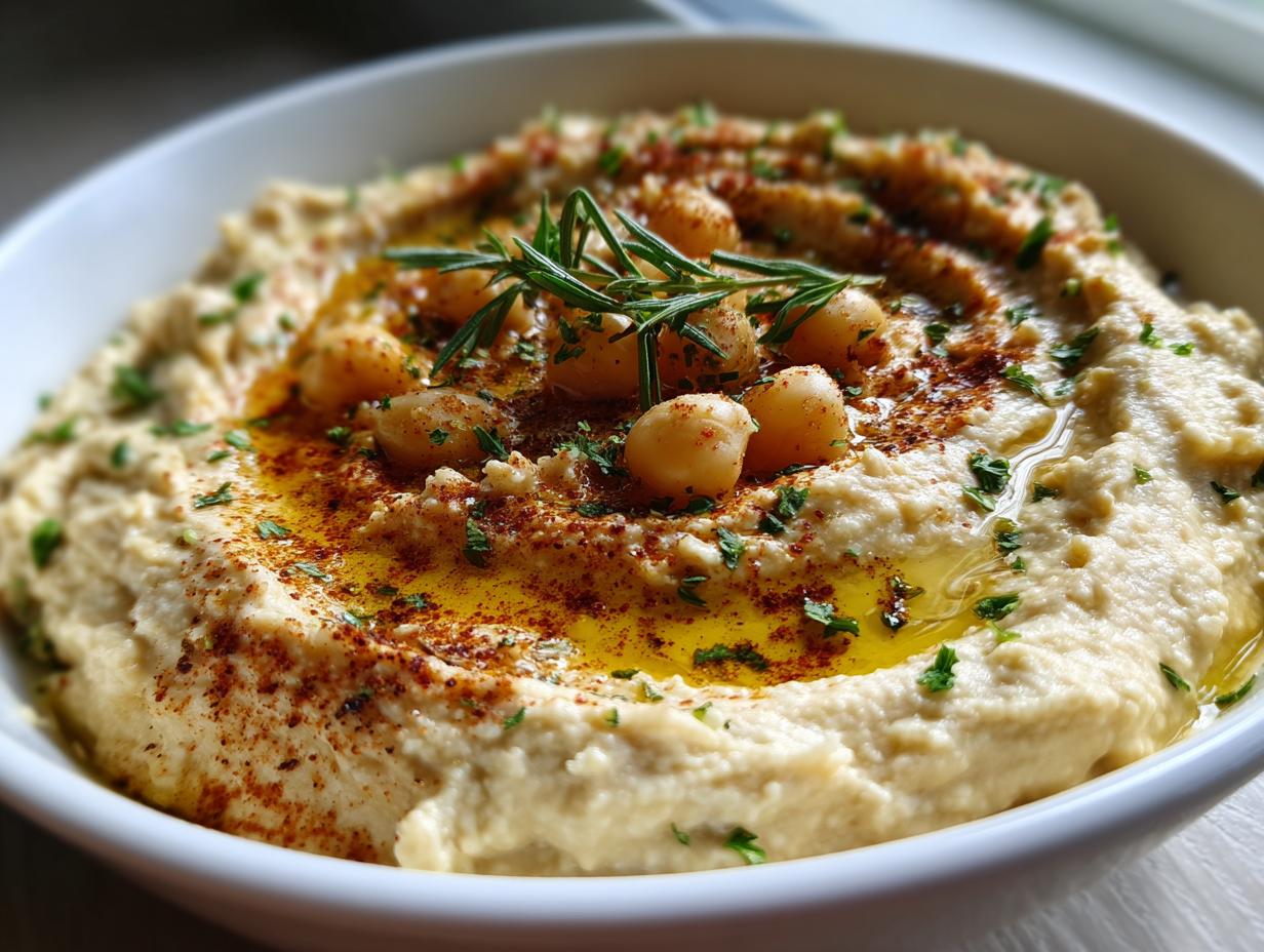 Roasted Garlic Hummus