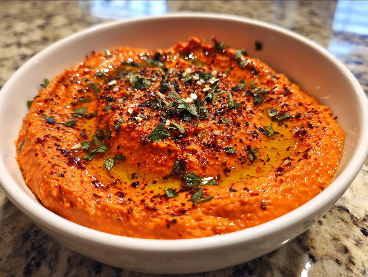 Roasted Red Pepper Dip