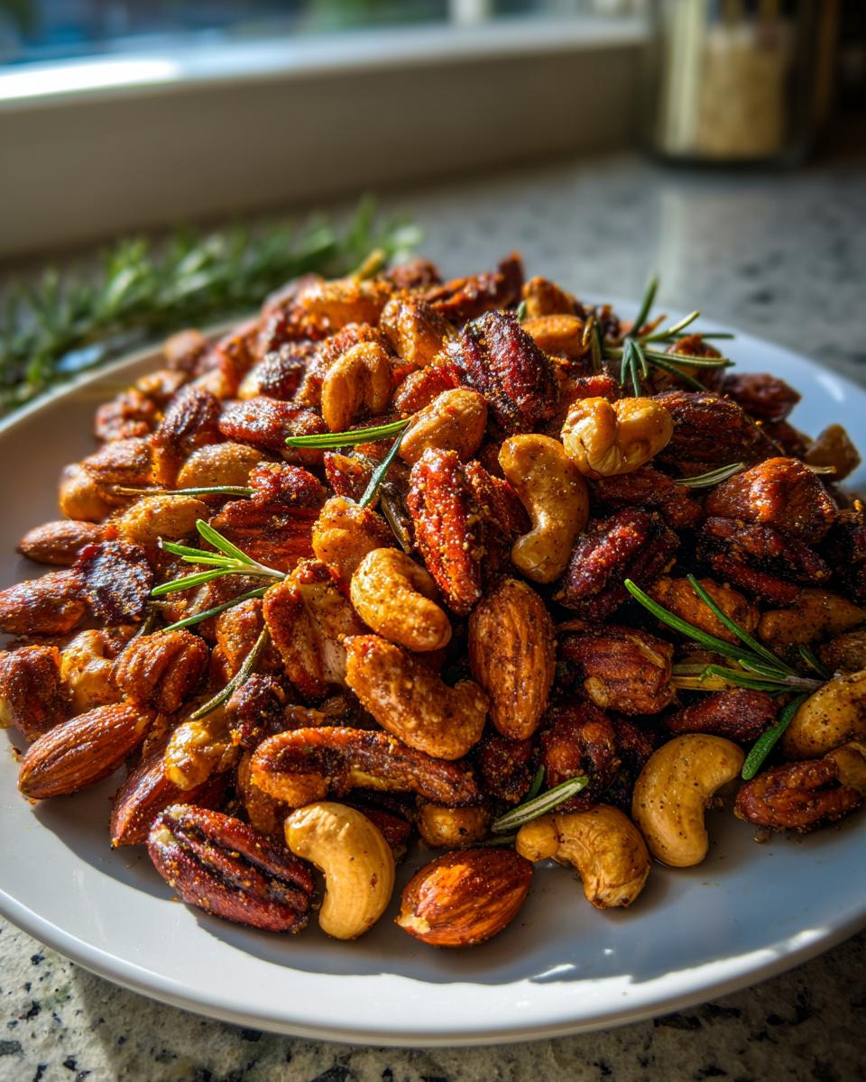 Irresistible Rosemary Roasted Nuts Ready in 17 Minutes 6 Rosemary Roasted Nuts - detail 1