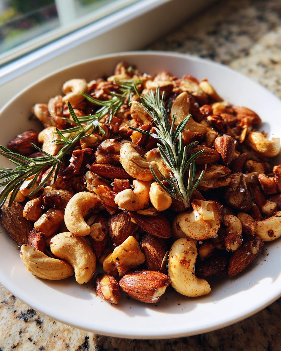 Irresistible Rosemary Roasted Nuts Ready in 17 Minutes 7 Rosemary Roasted Nuts - detail 2