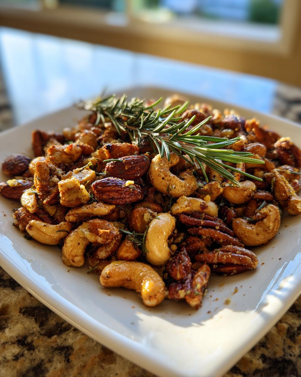 Irresistible Rosemary Roasted Nuts Ready in 17 Minutes 9 Rosemary Roasted Nuts - detail 4