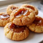 Salted Caramel Thumbprint Cookies