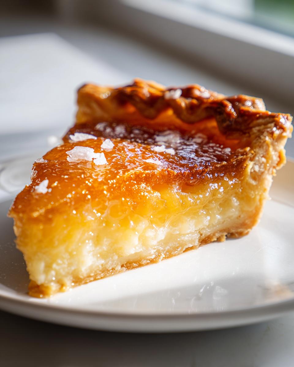 Salted Honey Pie - detail 1