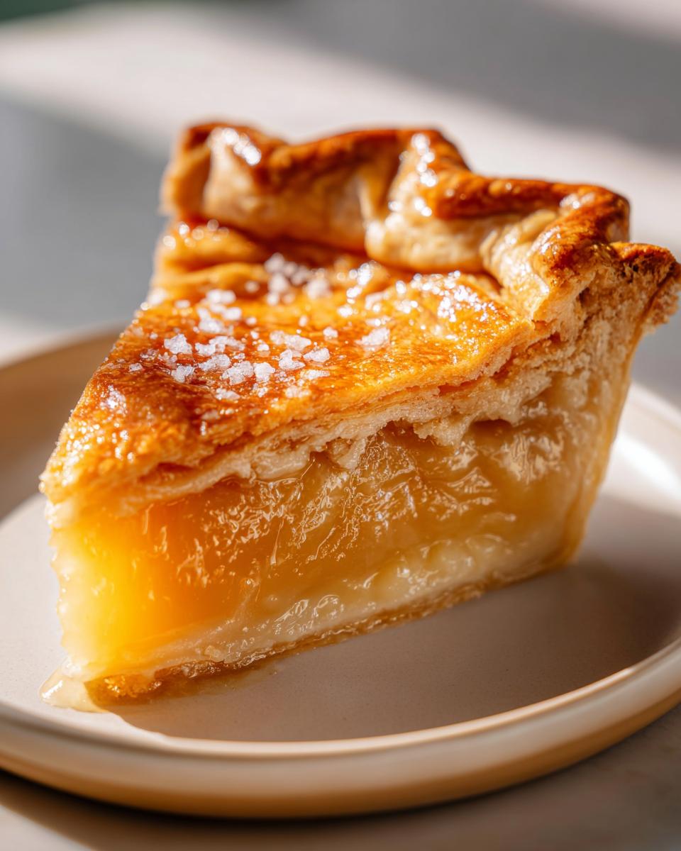 Salted Honey Pie - detail 2