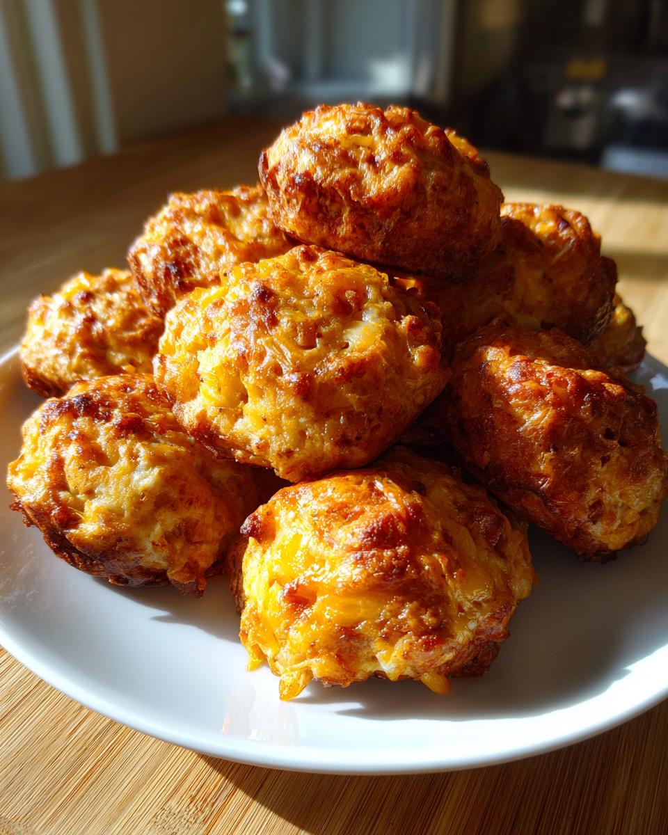 Irresistible 4-Ingredient Sausage Cheese Balls Recipe 6 Sausage Cheese Balls - detail 1