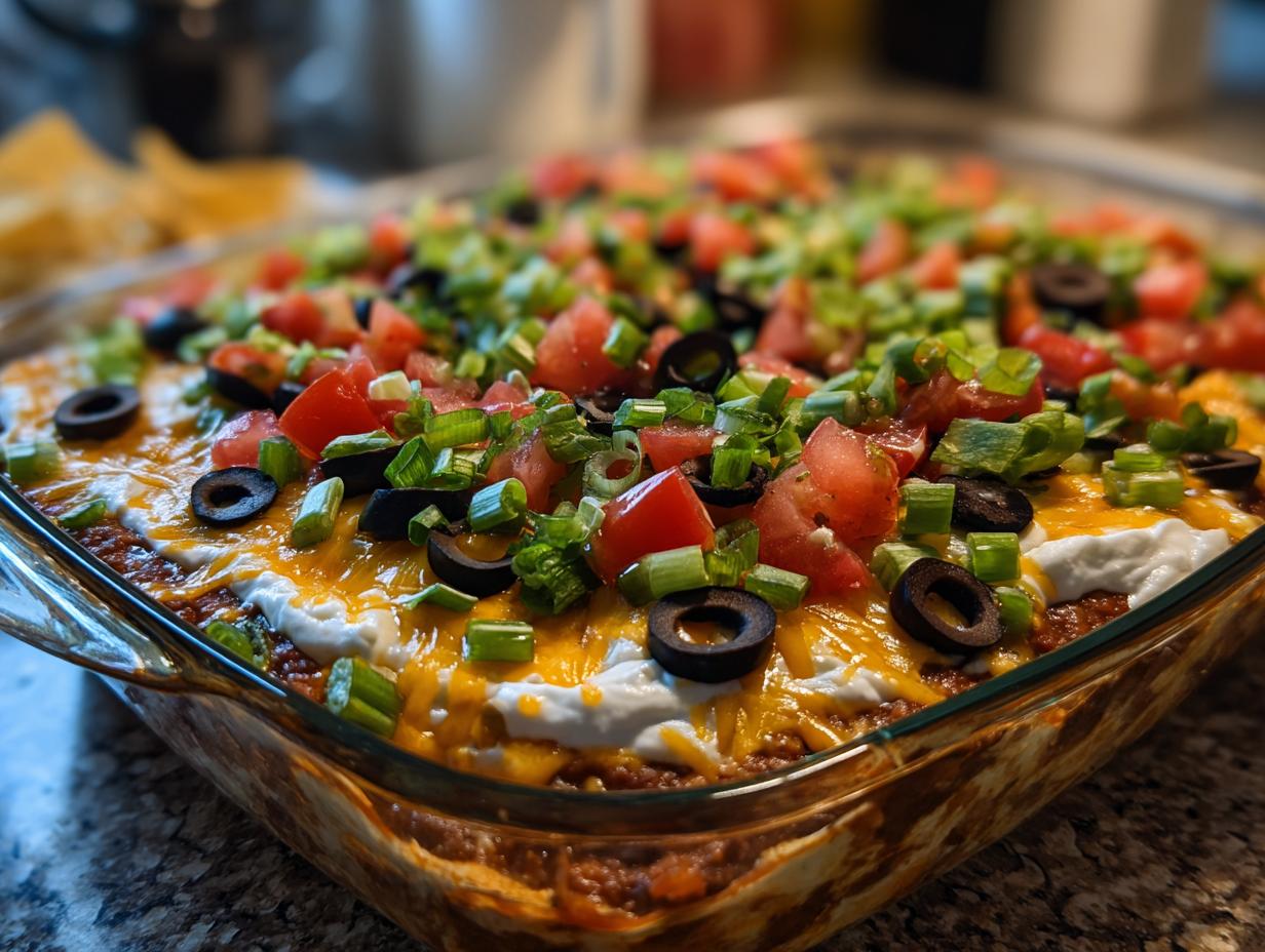Seven-Layer Taco Dip