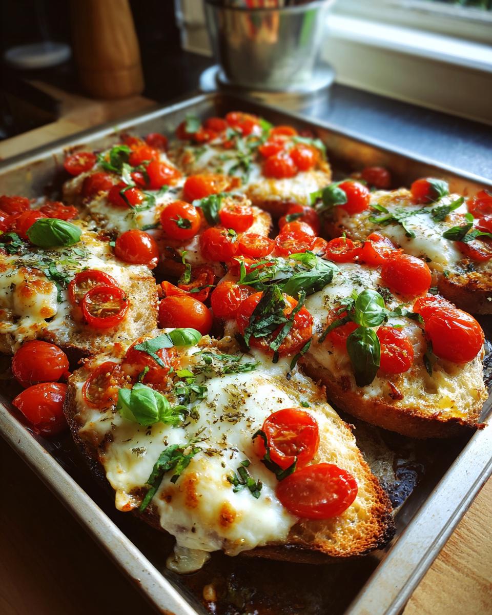40-Minute Sheet Pan Bruschetta Bake: Effortless Perfection 6 Sheet Pan Bruschetta Bake - detail 1