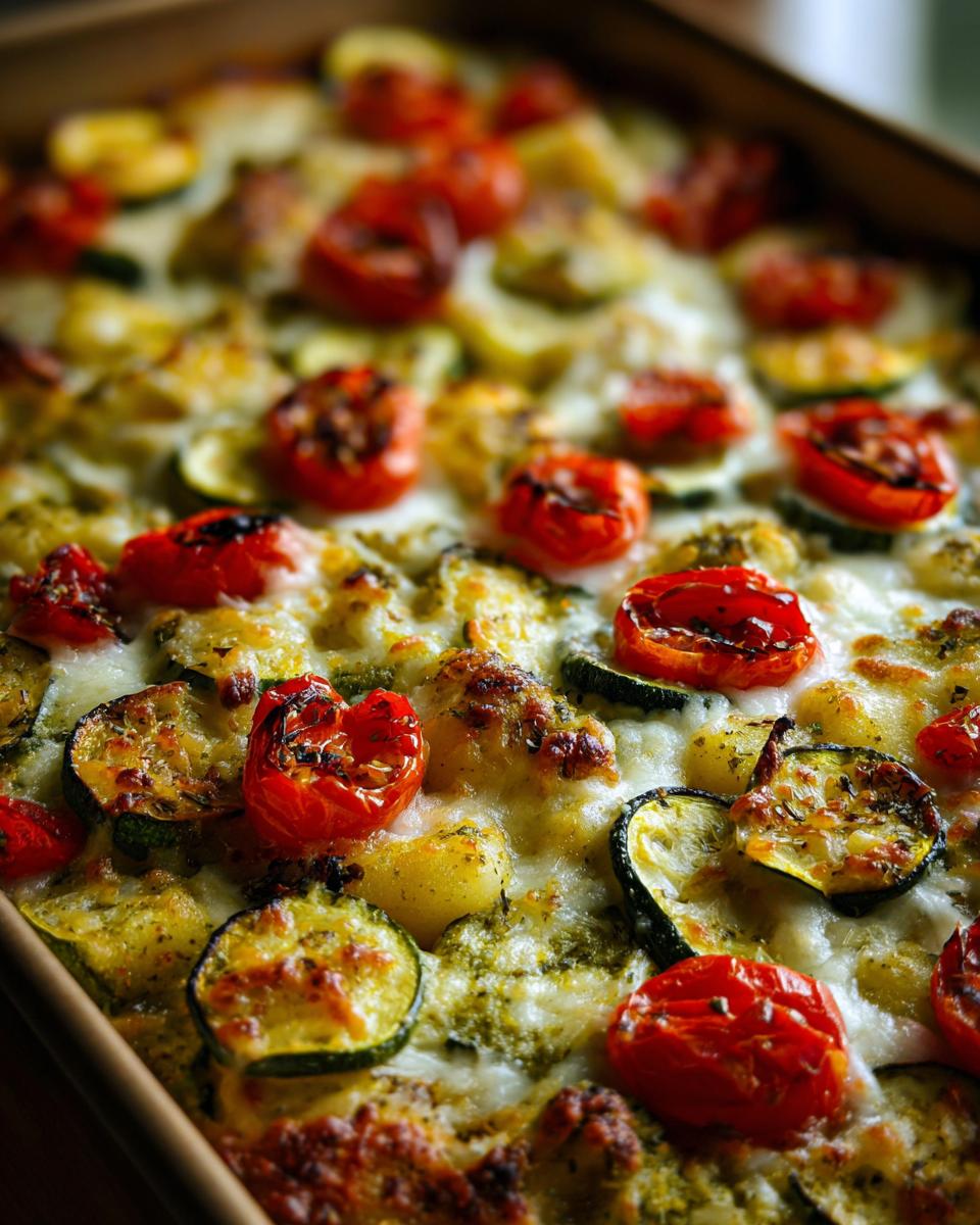 Sheet Pan Gnocchi Pesto Bake - detail 3
