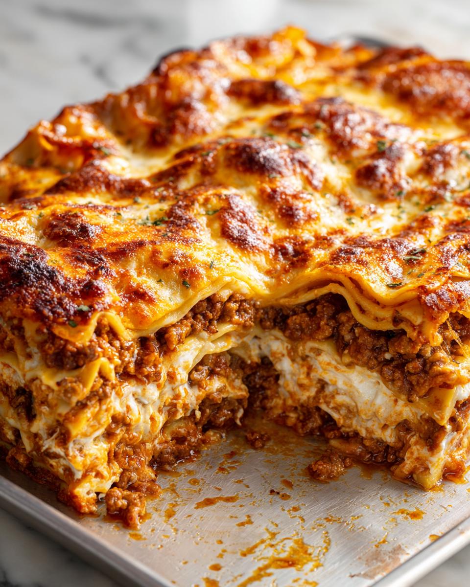 12 Sheet Pan Lasagna Secrets for Crazy-Good Results 8 Sheet Pan Lasagna - detail 3