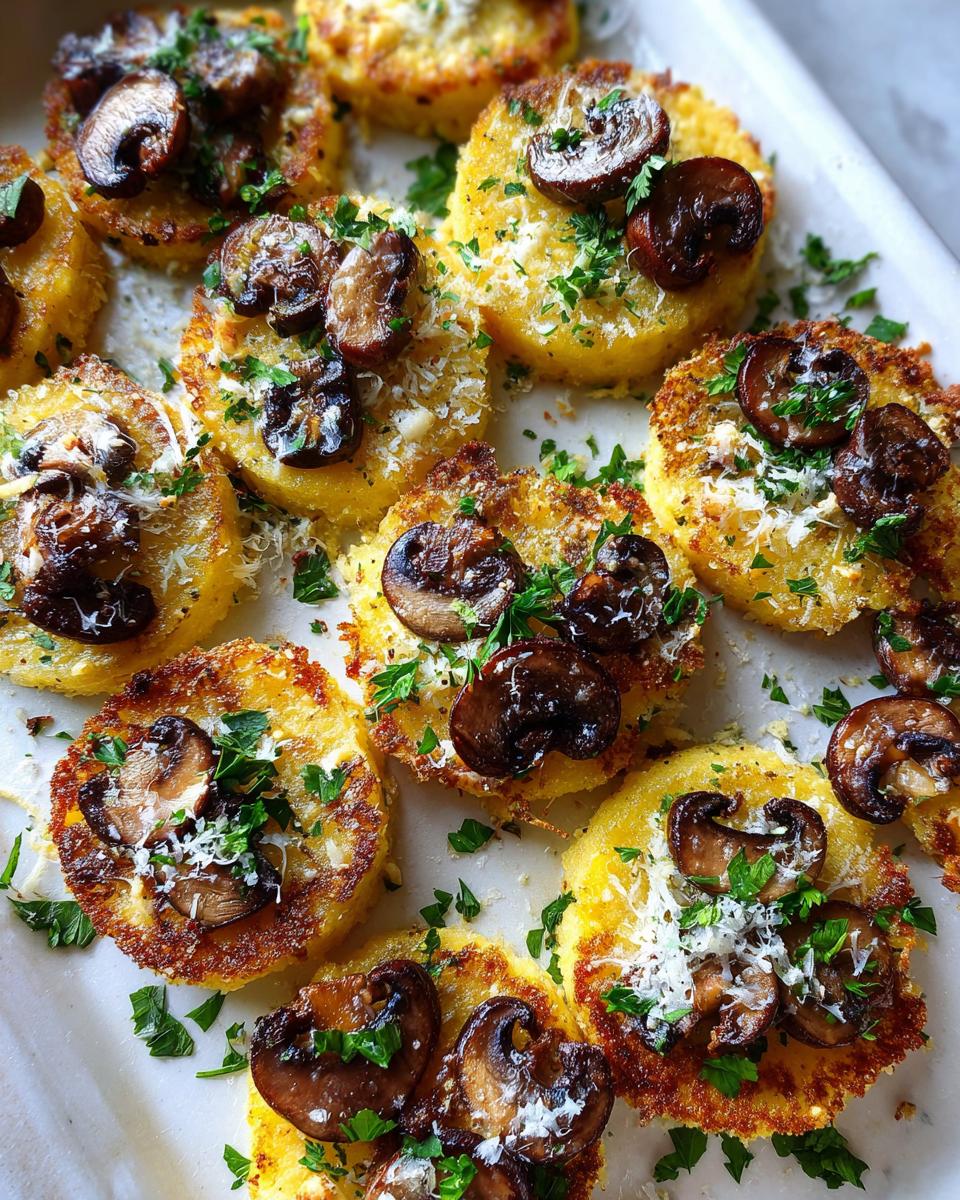 25-Minute Sheet Pan Polenta with Mushrooms You’ll Crave 7 Sheet Pan Polenta with Mushrooms - detail 2