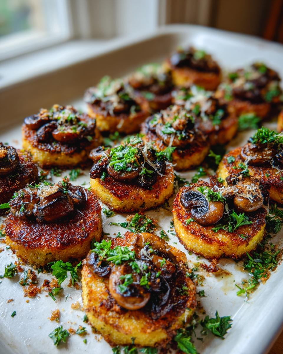 25-Minute Sheet Pan Polenta with Mushrooms You’ll Crave 9 Sheet Pan Polenta with Mushrooms - detail 4