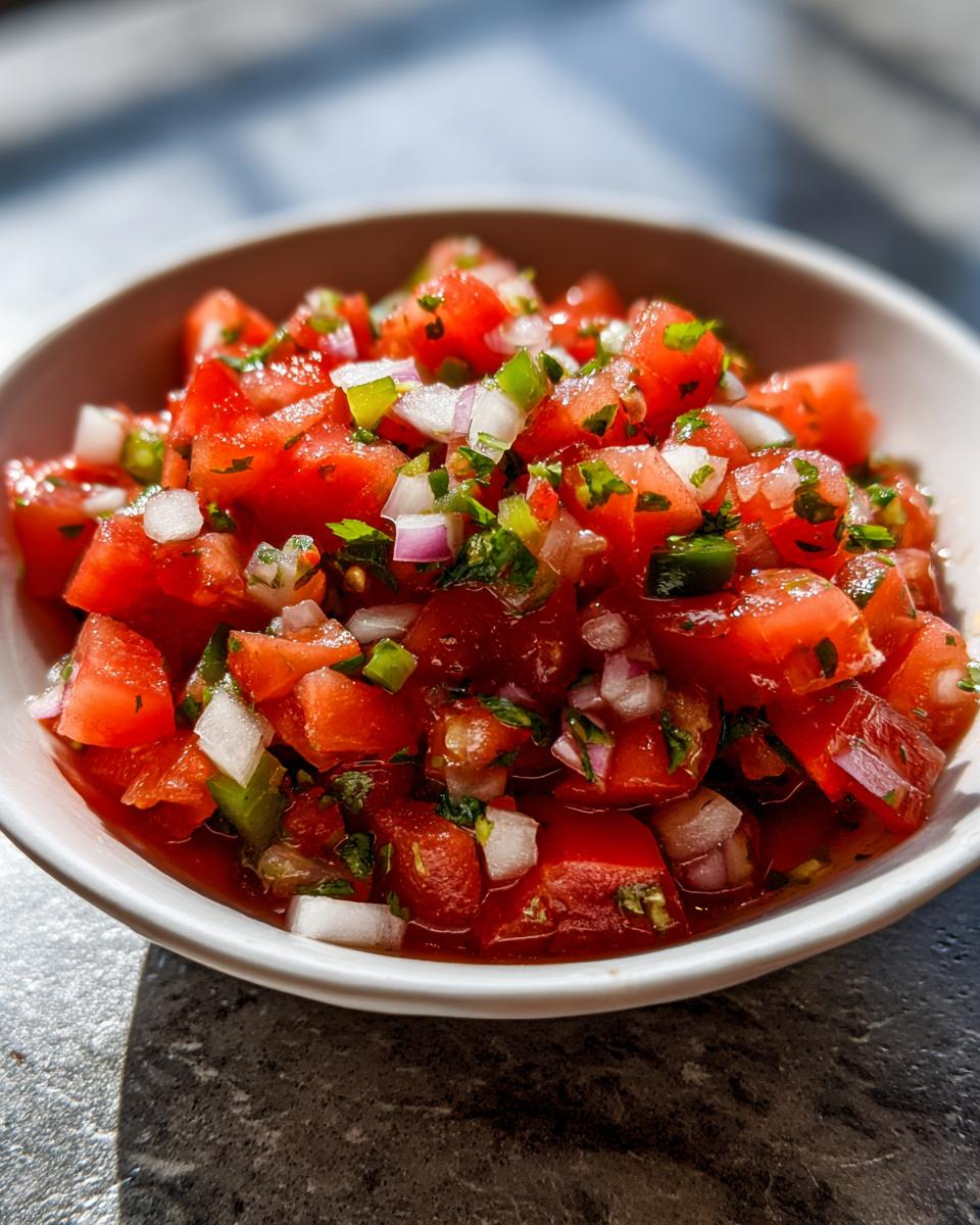 10-Minute Simple Pico de Gallo Recipe That Never Fails to Impress 7 Simple Pico de Gallo - detail 2