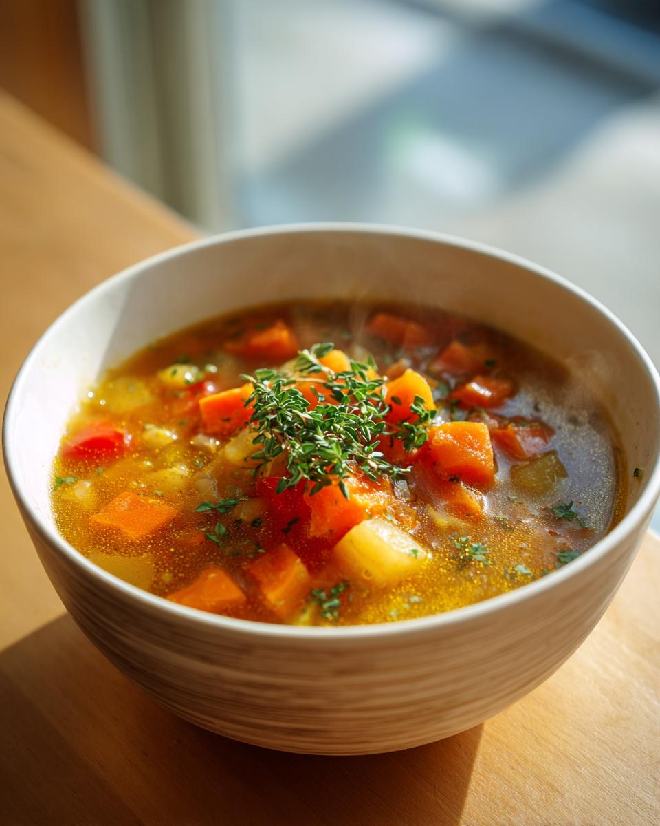 Hearty 30-Minute Simple Vegetable Soup Starter Recipe 6 Simple Vegetable Soup Starter - detail 1
