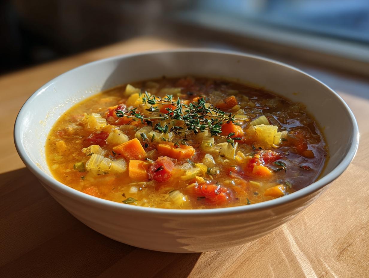 Simple Vegetable Soup Starter