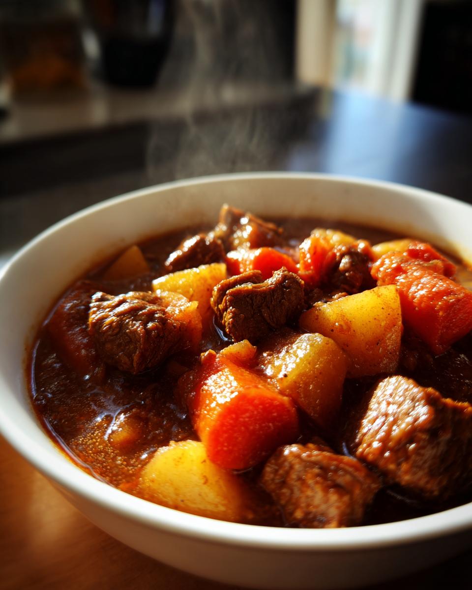 Hearty Slow Cooker Beef Stew Recipe with 8-Hour Magic 7 Slow Cooker Beef Stew - detail 2
