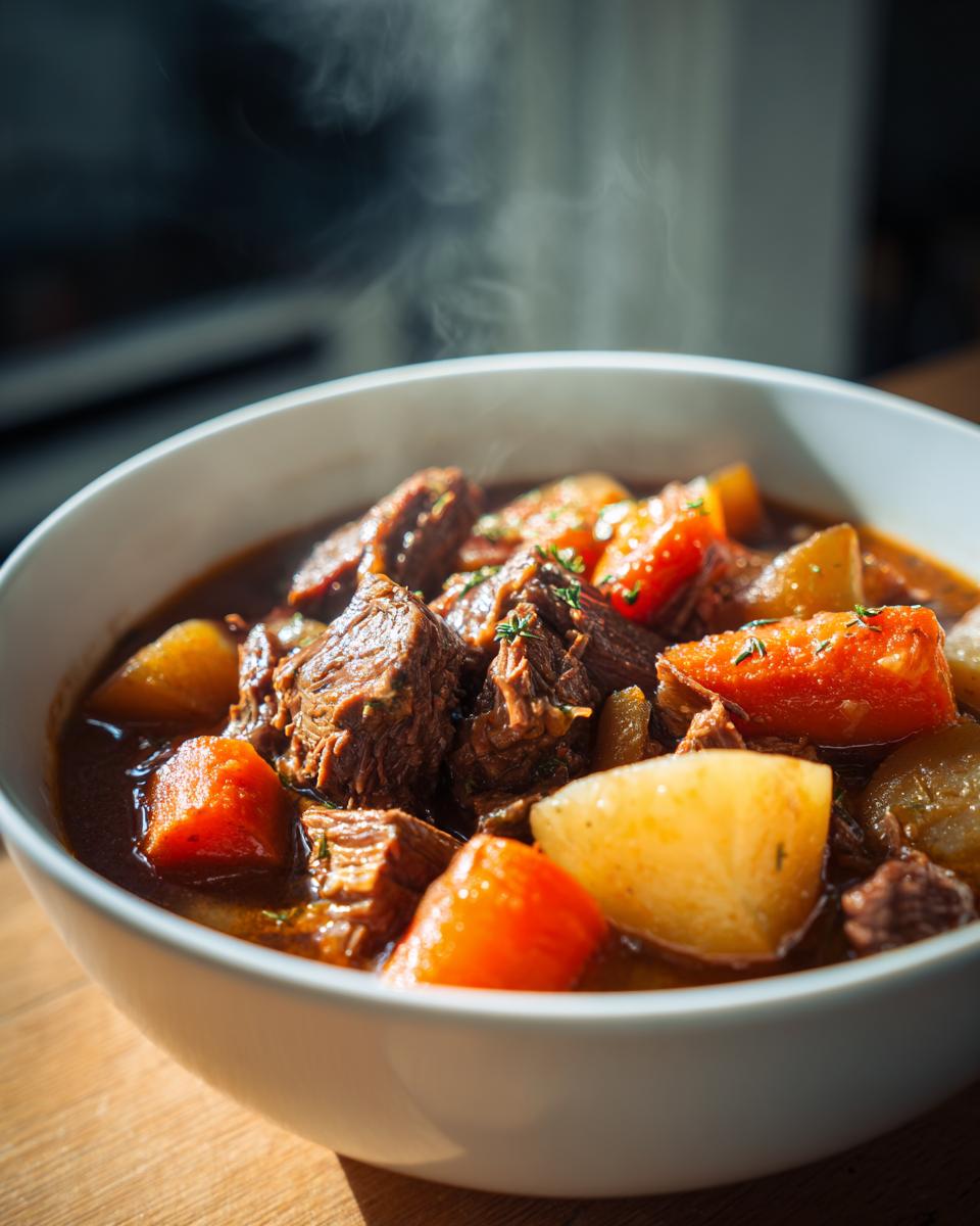 Hearty Slow Cooker Beef Stew Recipe with 8-Hour Magic 9 Slow Cooker Beef Stew - detail 4