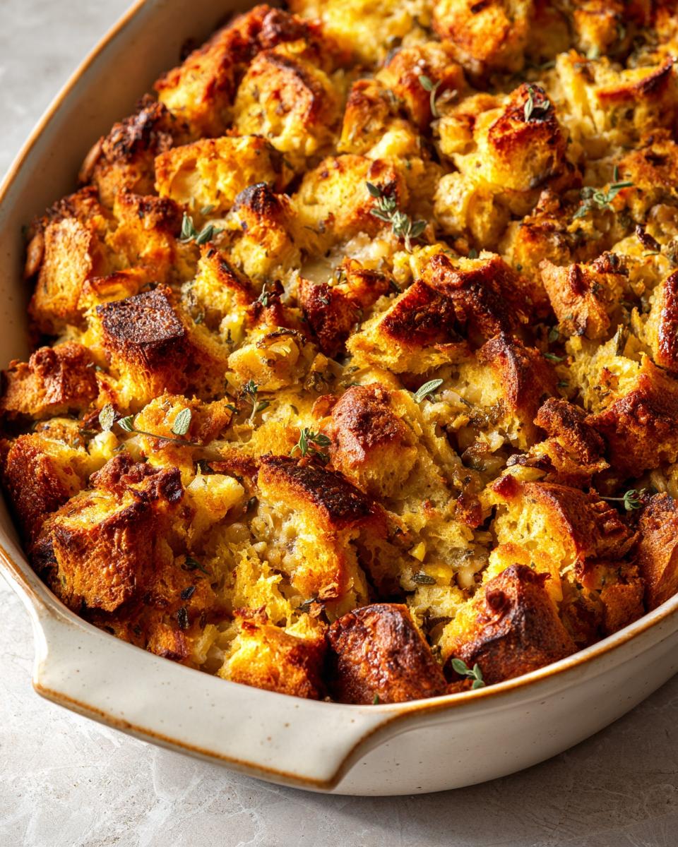 Southern Oyster Dressing - detail 2