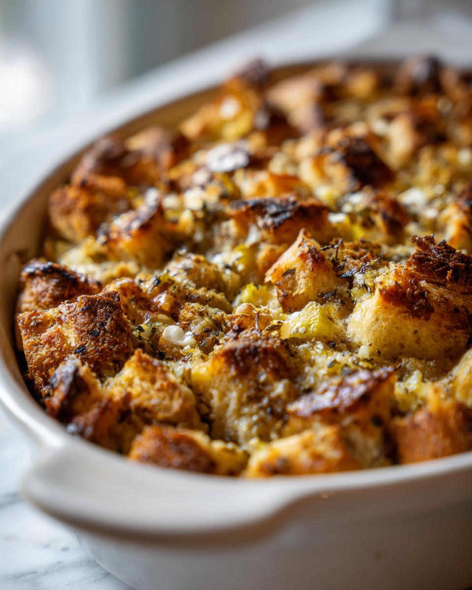 Southern Oyster Dressing - detail 3