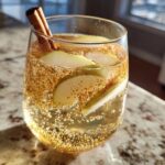 Delectable Sparkling Pear and Cinnamon Mocktail in Just 10 Minutes 10 Sparkling Pear and Cinnamon Mocktail