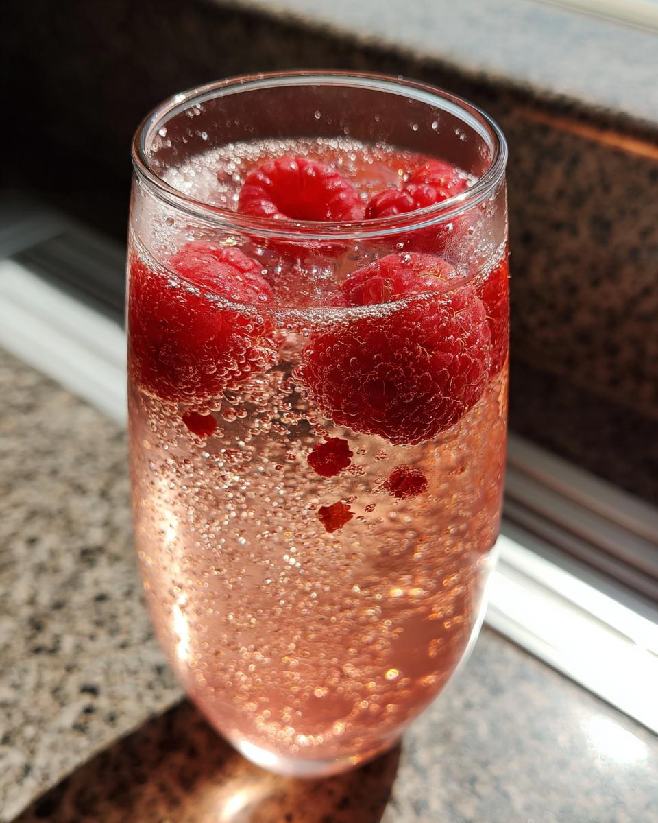 Sparkling Raspberry Ginger Ale Punch - detail 1