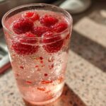 Sparkling Raspberry Ginger Ale Punch