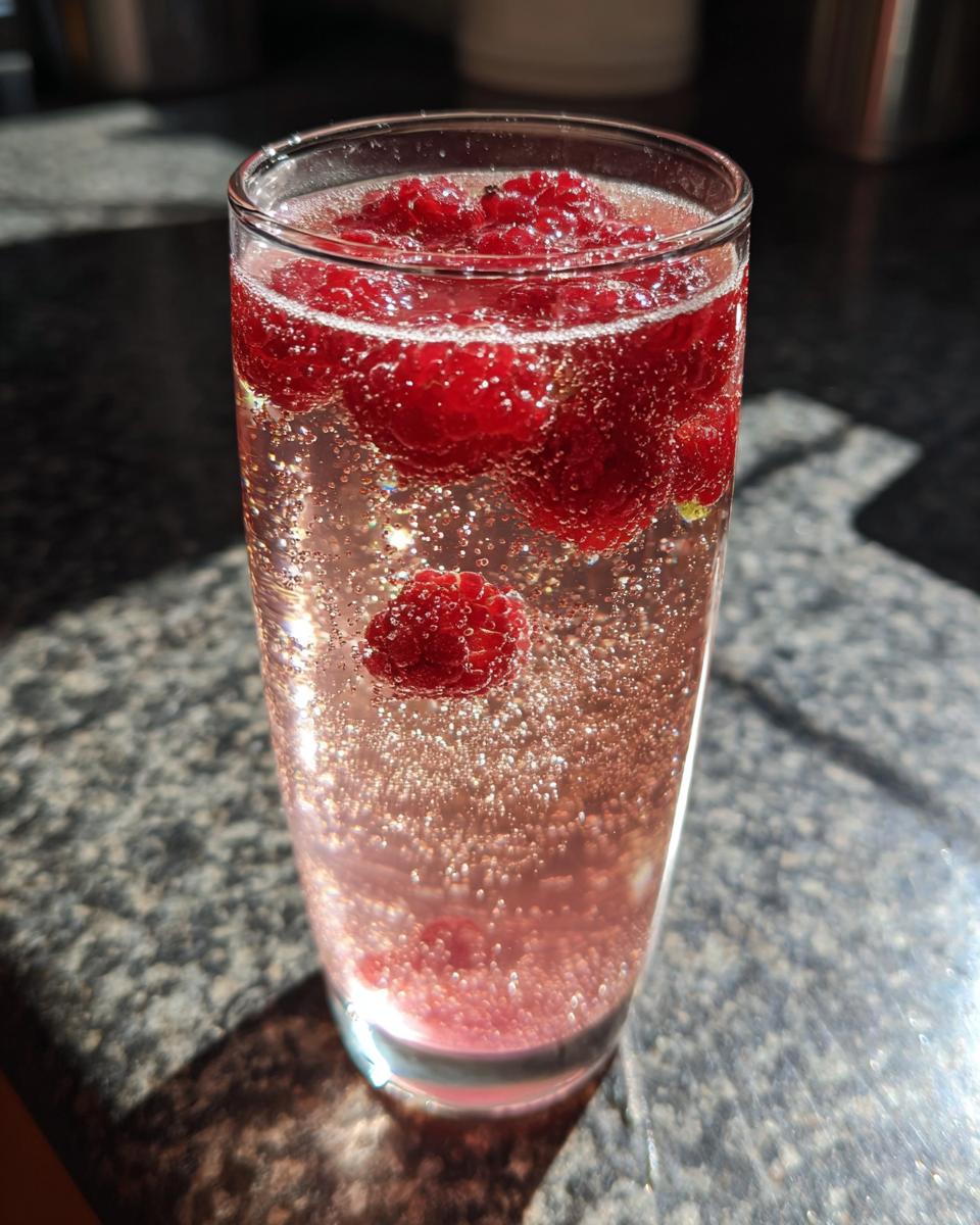 Sparkling Raspberry Ginger Ale Punch - detail 2