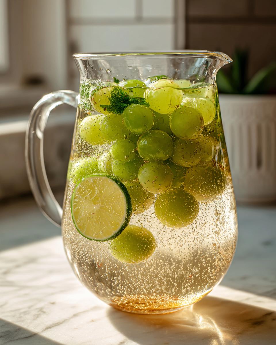 Sparkling White Grape Punch - detail 1