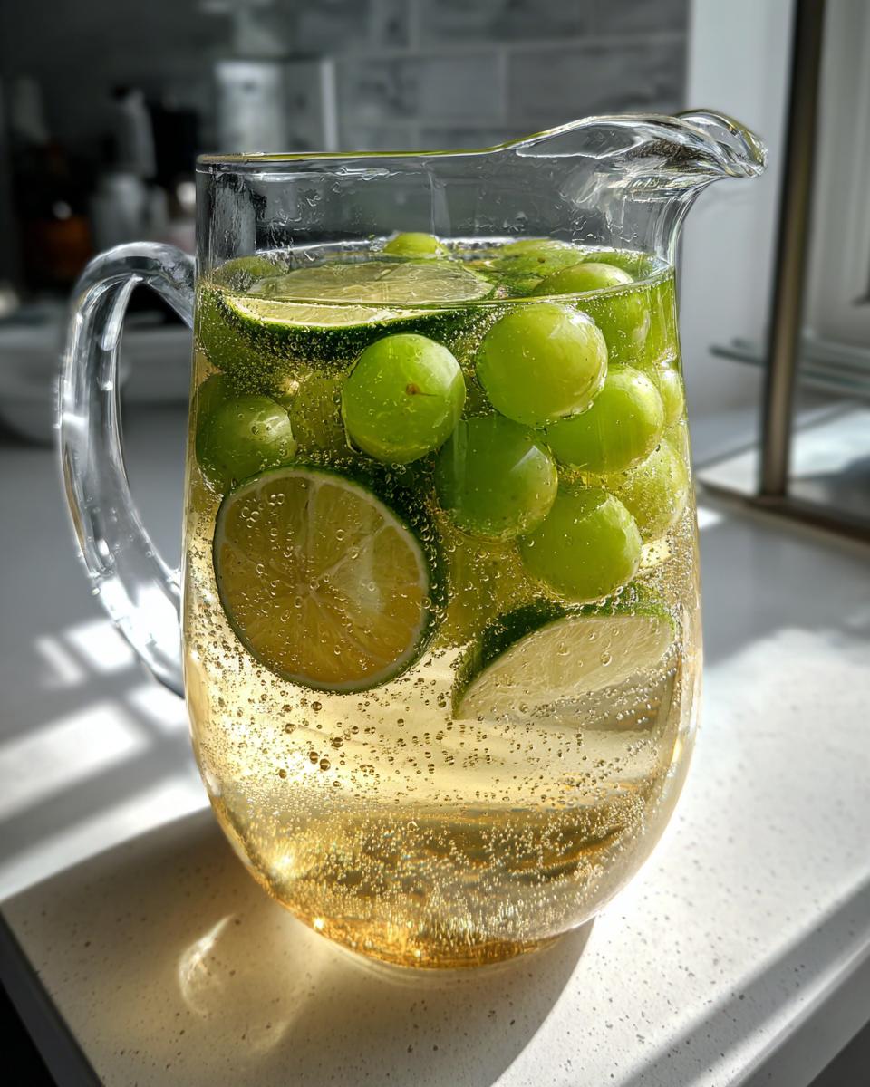 Sparkling White Grape Punch - detail 2