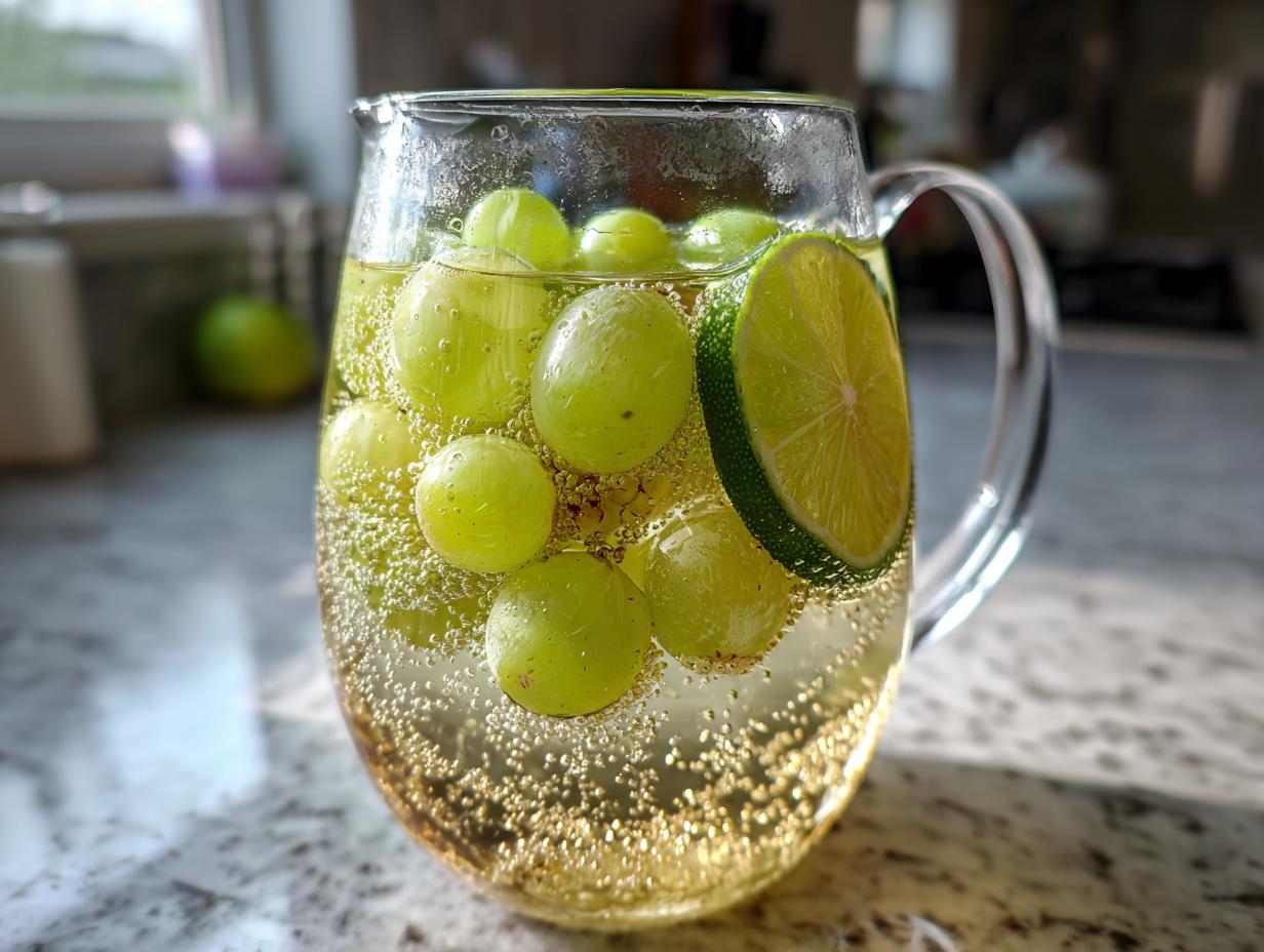 Sparkling White Grape Punch