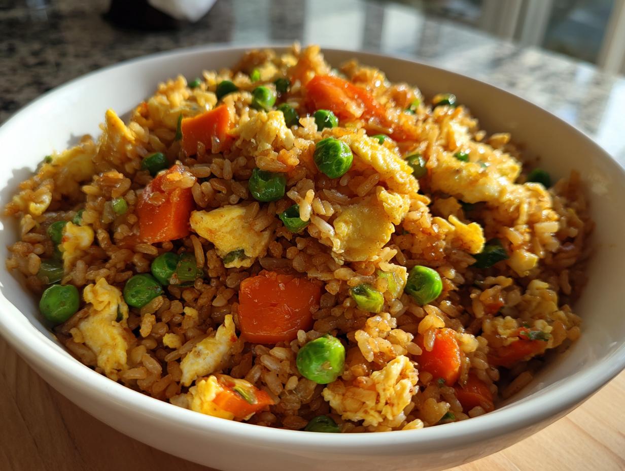 Speedy Veggie Fried Rice